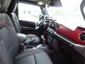 Black 2023 Jeep Wrangler Unlimited Rubicon 4x4 Interior Color