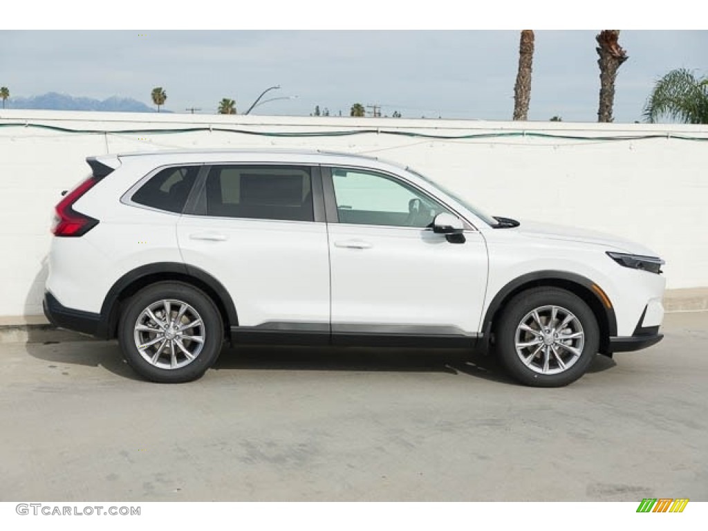 Platinum White Pearl 2024 Honda CR-V EX-L Exterior Photo #146338980