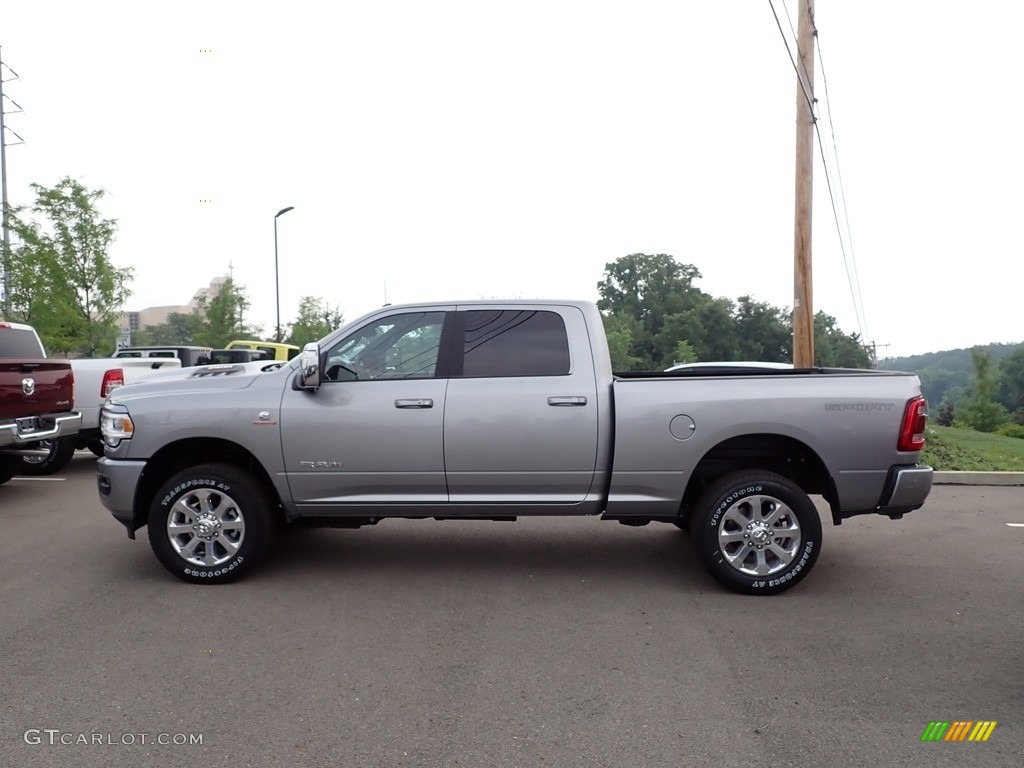 Billet Silver Metallic 2023 Ram 2500 Laramie Crew Cab 4x4 Exterior Photo #146339526