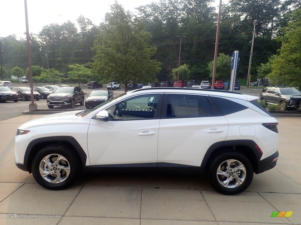 2023 Tucson SEL AWD - Serenity White / Gray photo #6