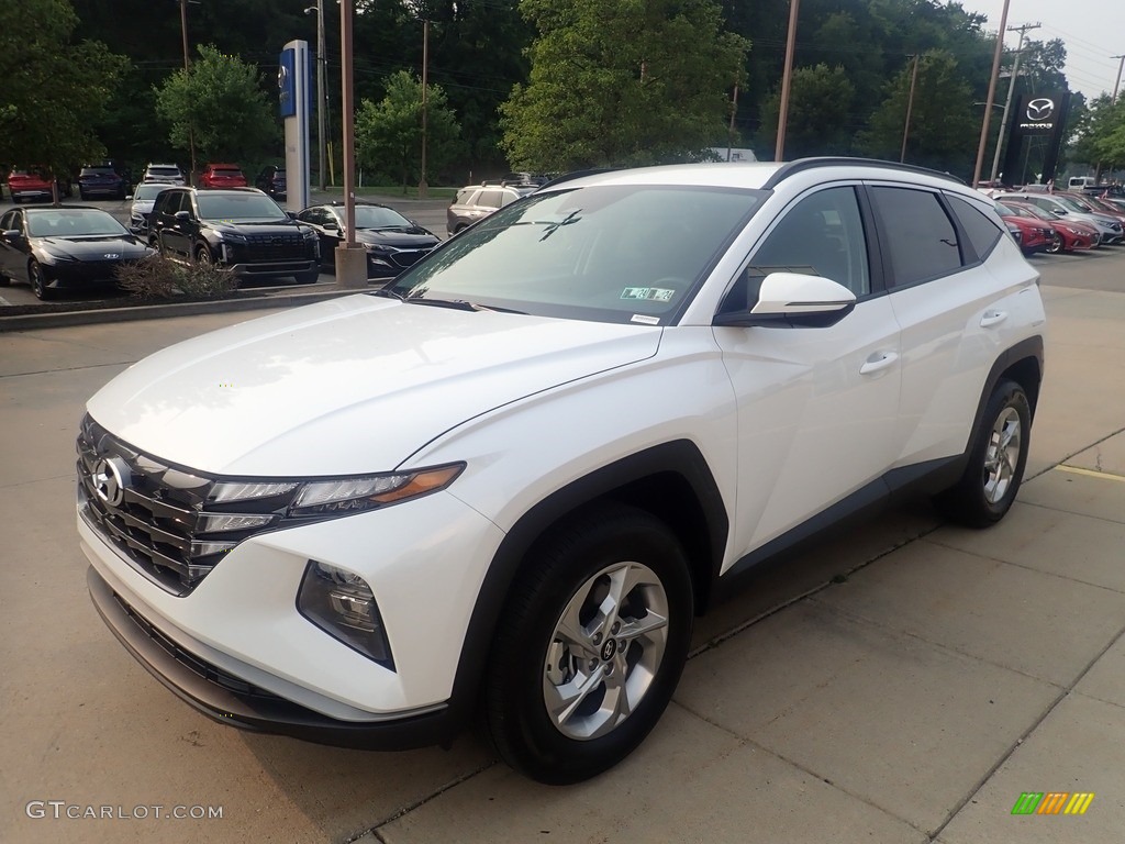 2023 Tucson SEL AWD - Serenity White / Gray photo #7