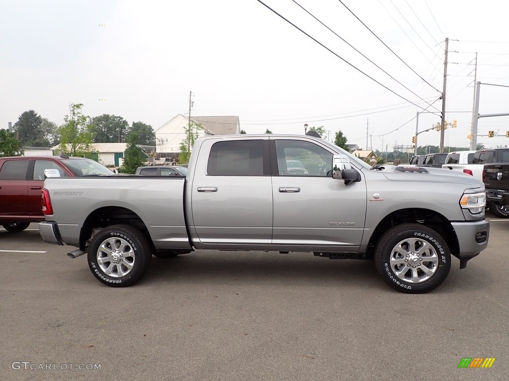 Billet Silver Metallic 2023 Ram 2500 Laramie Crew Cab 4x4 Exterior Photo #146339613
