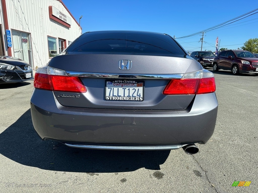 2015 Accord LX Sedan - Modern Steel Metallic / Black photo #5