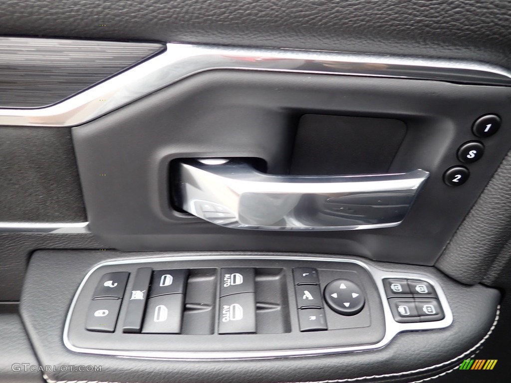 2023 Ram 2500 Laramie Crew Cab 4x4 Black Door Panel Photo #146339802