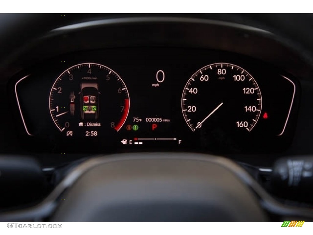 2023 Honda Civic EX-L Hatchback Gauges Photos