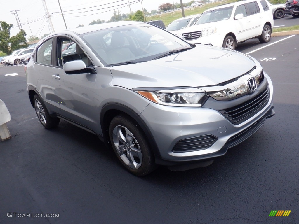 Lunar Silver Metallic 2020 Honda HR-V LX AWD Exterior Photo #146340435