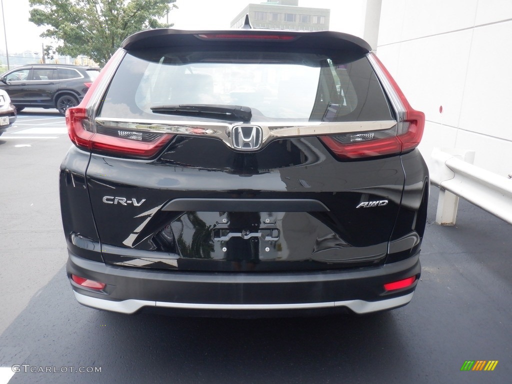 Crystal Black Pearl 2020 Honda CR-V LX AWD Exterior Photo #146340732