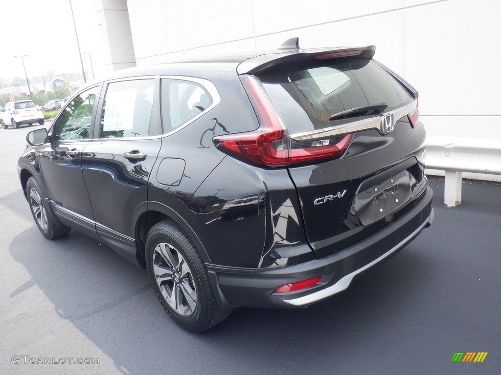 Crystal Black Pearl 2020 Honda CR-V LX AWD Exterior Photo #146340735