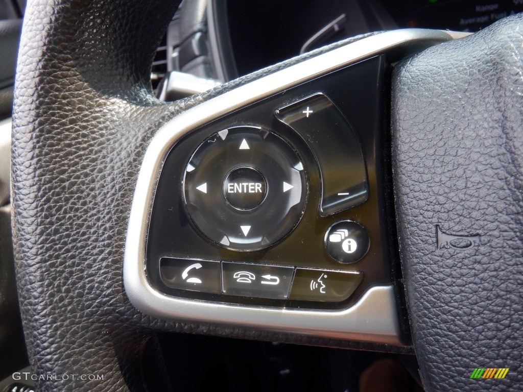 2020 Honda CR-V LX AWD Black Steering Wheel Photo #146340765