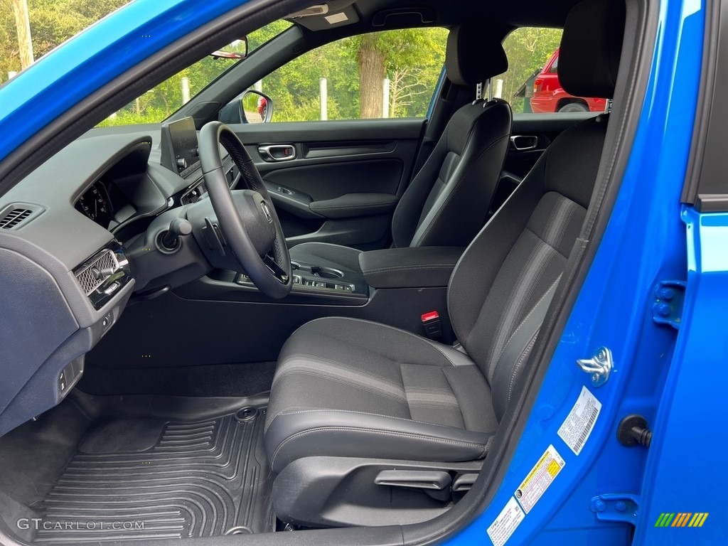 2022 Civic Sport Hatchback - Boost Blue Metallic / Black photo #10