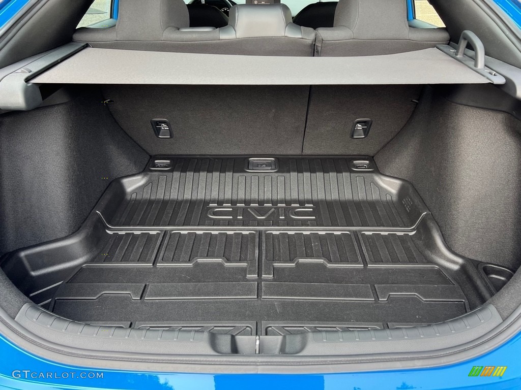 2022 Civic Sport Hatchback - Boost Blue Metallic / Black photo #13