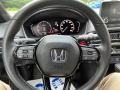 Black 2022 Honda Civic Sport Hatchback Steering Wheel