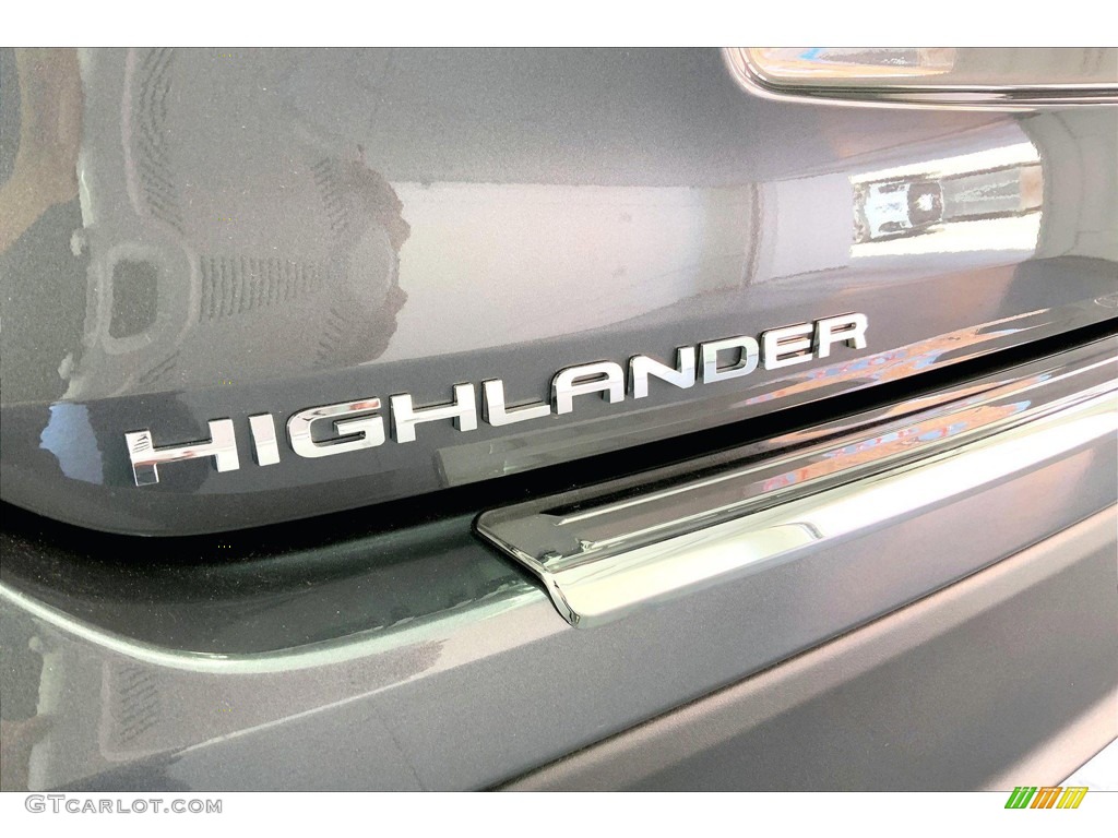 2022 Highlander XLE - Magnetic Gray Metallic / Black photo #7