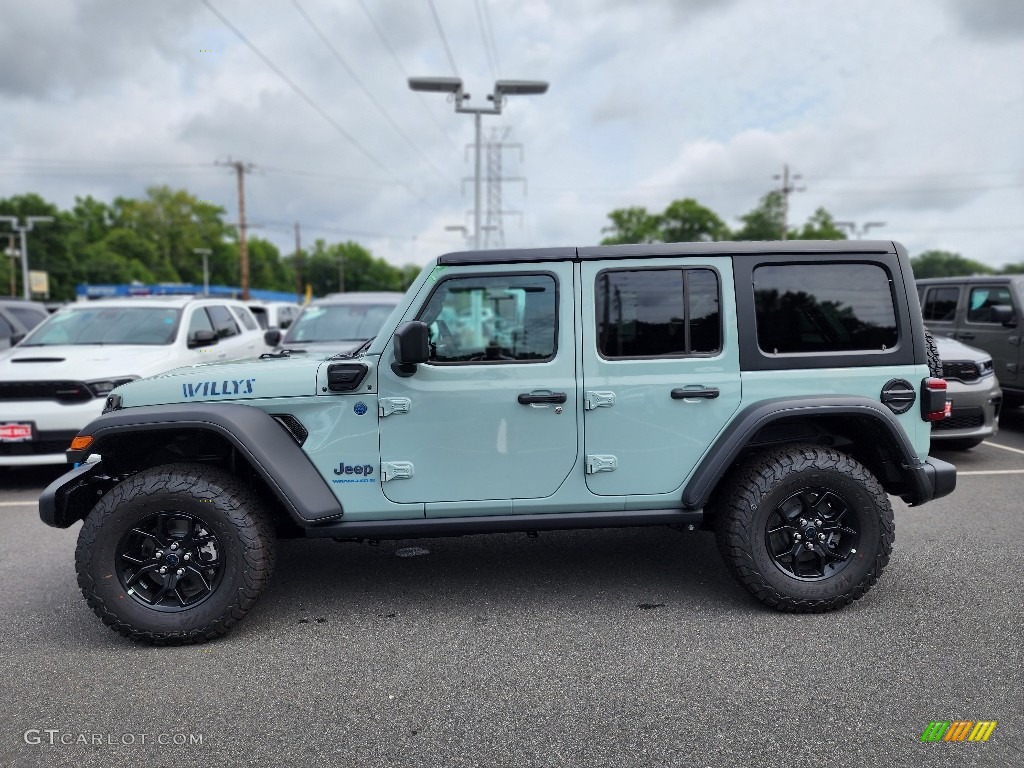 Earl 2024 Jeep Wrangler 4-Door Willys 4xe Hybrid Exterior Photo #146341570