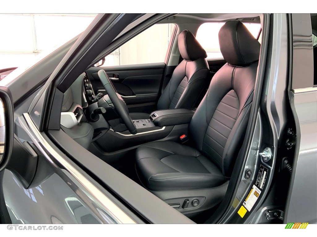 Black Interior 2022 Toyota Highlander XLE Photo #146341615