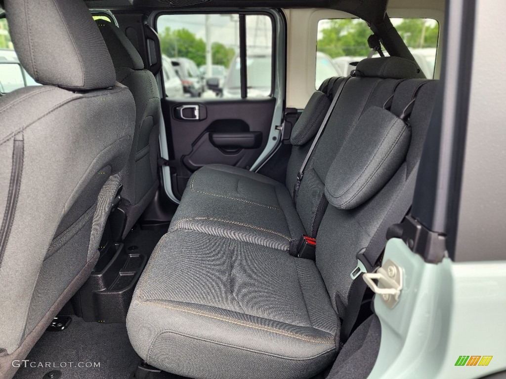 2024 Jeep Wrangler 4-Door Willys 4xe Hybrid Rear Seat Photo #146341650