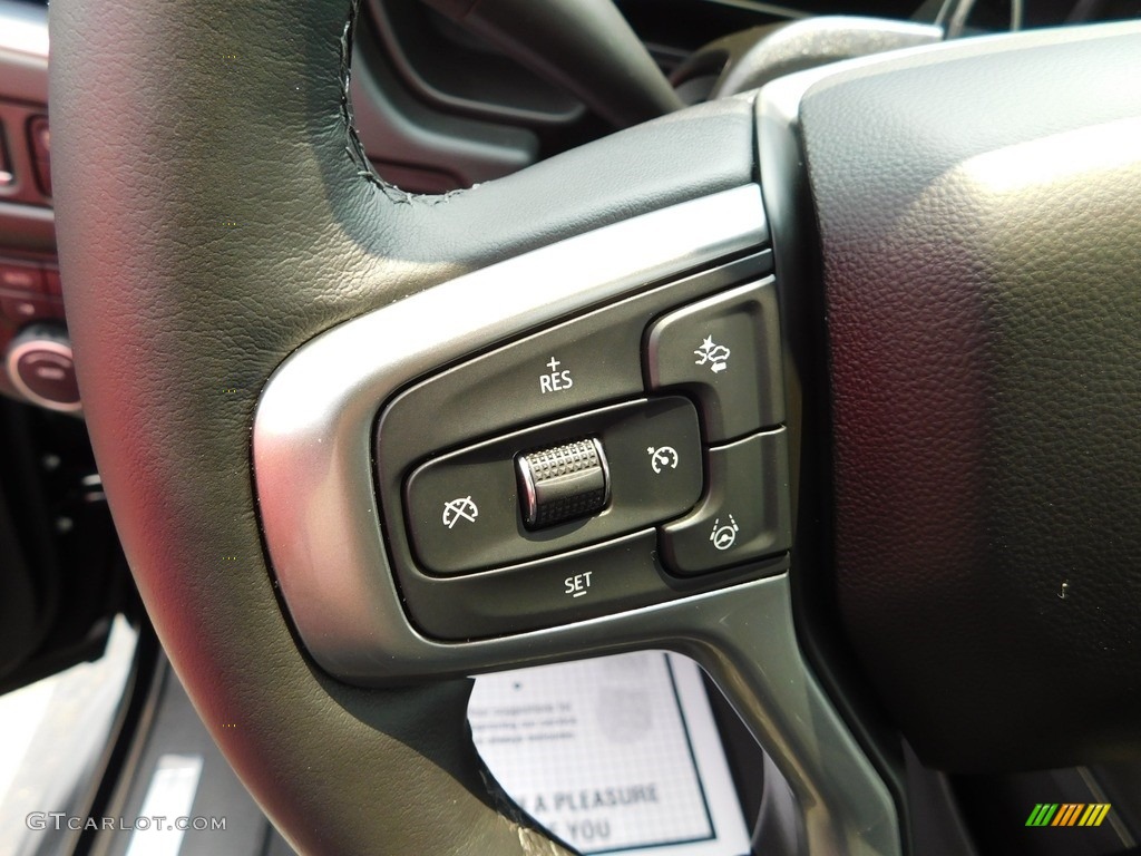 2023 Chevrolet Suburban Premier 4WD Jet Black Steering Wheel Photo #146341756