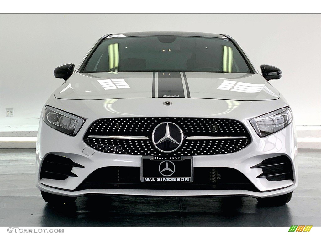 2020 A 220 Sedan - Digital White Metallic / Macchiato Beige photo #2
