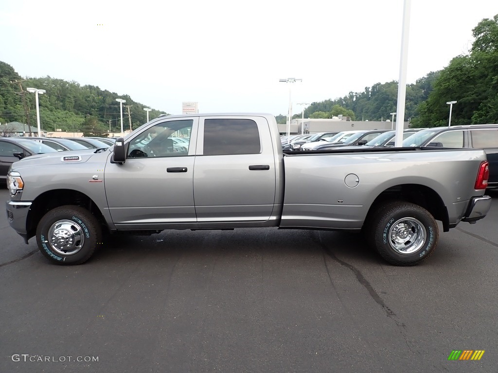 Billet Silver Metallic 2023 Ram 3500 Tradesman Crew Cab 4x4 Exterior Photo #146342245