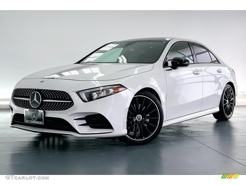 2020 A 220 Sedan - Digital White Metallic / Macchiato Beige photo #12