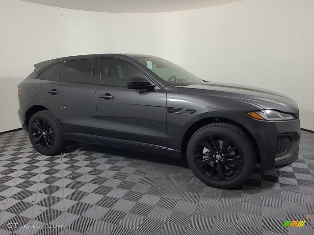 2024 F-PACE P250 R-Dynamic S - Carpathian Gray Metallic / Ebony/Ebony photo #11