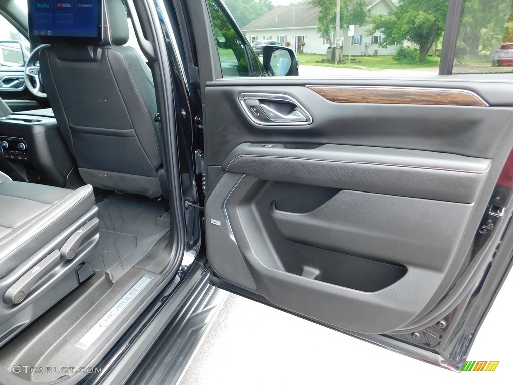 2023 Chevrolet Suburban Premier 4WD Jet Black Door Panel Photo #146342482