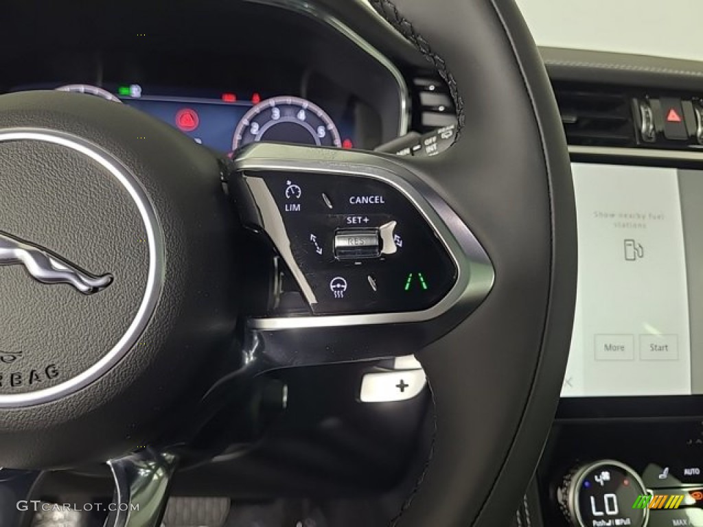 2024 Jaguar F-PACE P250 R-Dynamic S Ebony/Ebony Steering Wheel Photo #146342569