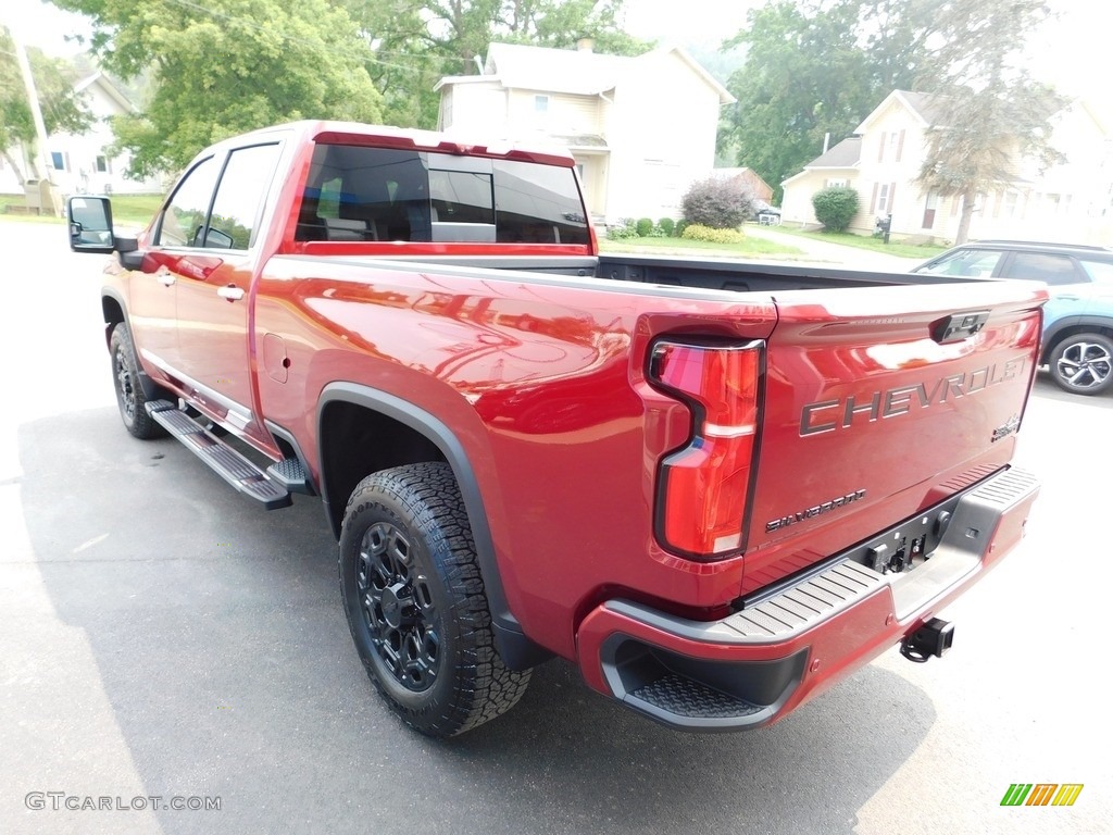 2024 Silverado 2500HD High Country Crew Cab 4x4 - Radiant Red Tintcoat / Jet Black/Umber photo #8
