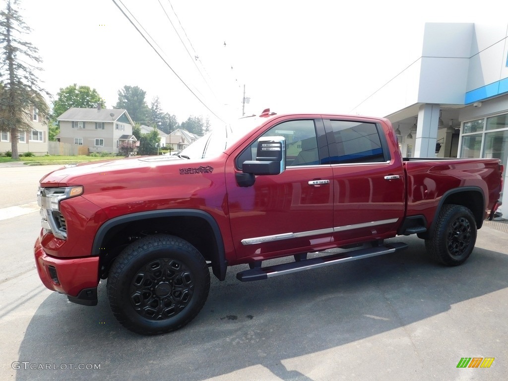 2024 Silverado 2500HD High Country Crew Cab 4x4 - Radiant Red Tintcoat / Jet Black/Umber photo #10