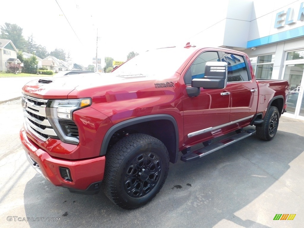 Radiant Red Tintcoat 2024 Chevrolet Silverado 2500HD High Country Crew Cab 4x4 Exterior Photo #146342998