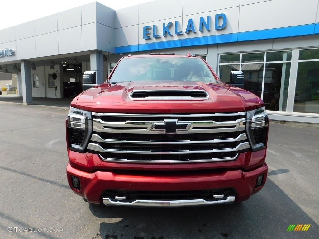 2024 Silverado 2500HD High Country Crew Cab 4x4 - Radiant Red Tintcoat / Jet Black/Umber photo #13