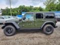 Sarge Green 2024 Jeep Wrangler 4-Door Willys 4xe Hybrid Exterior