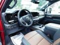 2024 Chevrolet Silverado 2500HD Jet Black/Umber Interior Front Seat Photo