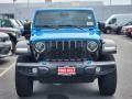 2024 Hydro Blue Pearl Jeep Wrangler 4-Door Willys 4xe Hybrid  photo #2