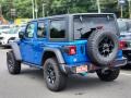 2024 Hydro Blue Pearl Jeep Wrangler 4-Door Willys 4xe Hybrid  photo #4