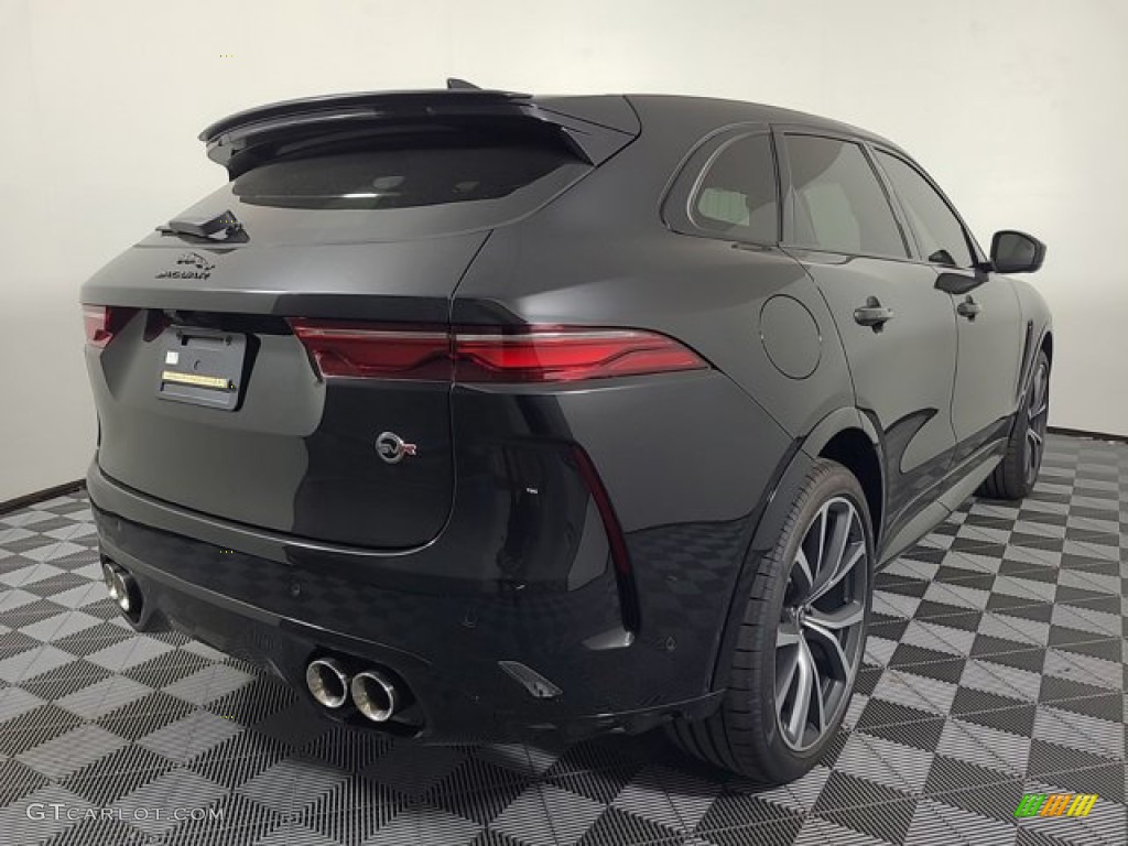 2024 F-PACE SVR - Santorini Black Metallic / Ebony/Ebony photo #2