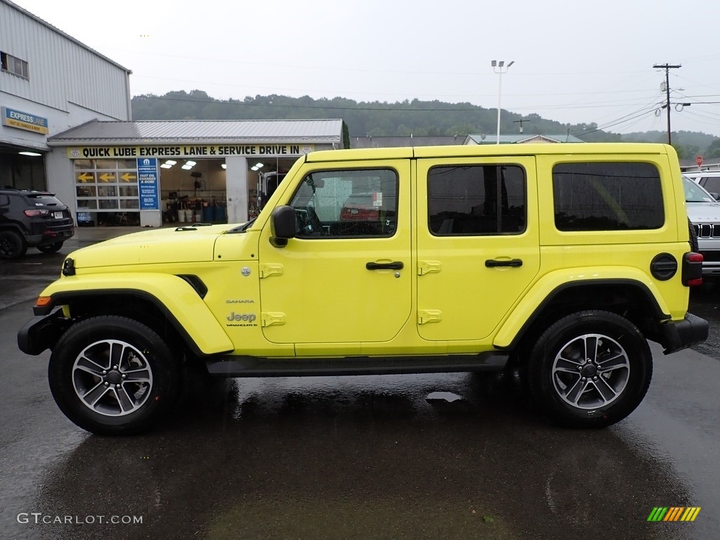 High Velocity 2023 Jeep Wrangler Unlimited Sahara 4x4 Exterior Photo #146343805