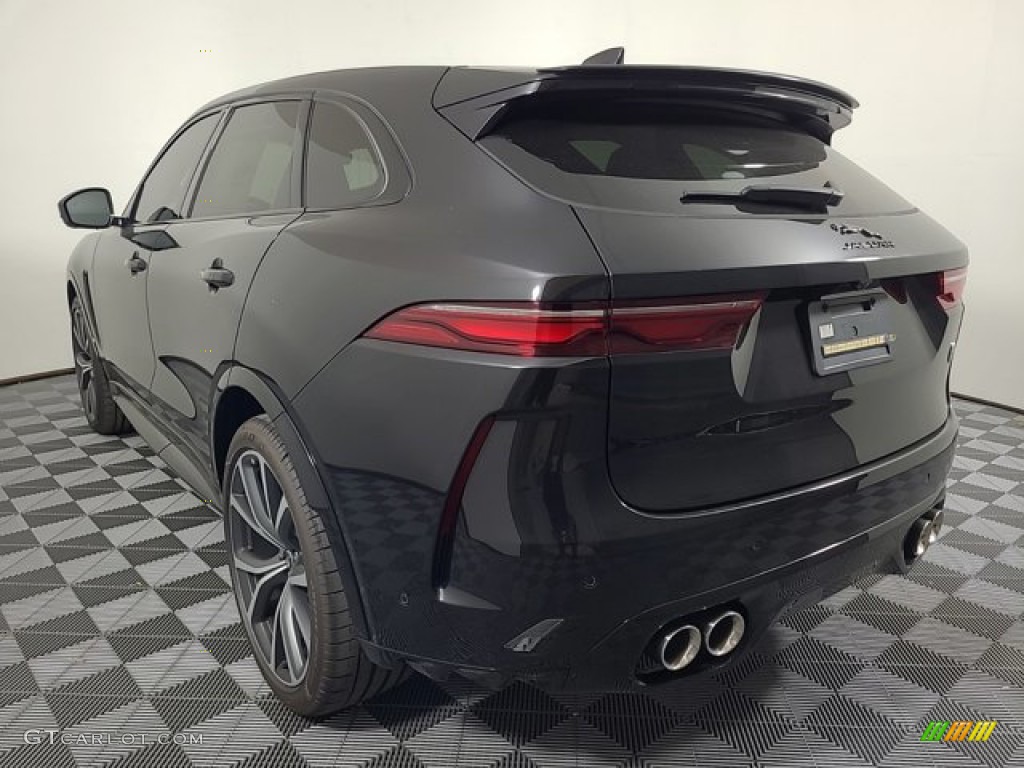 2024 F-PACE SVR - Santorini Black Metallic / Ebony/Ebony photo #10