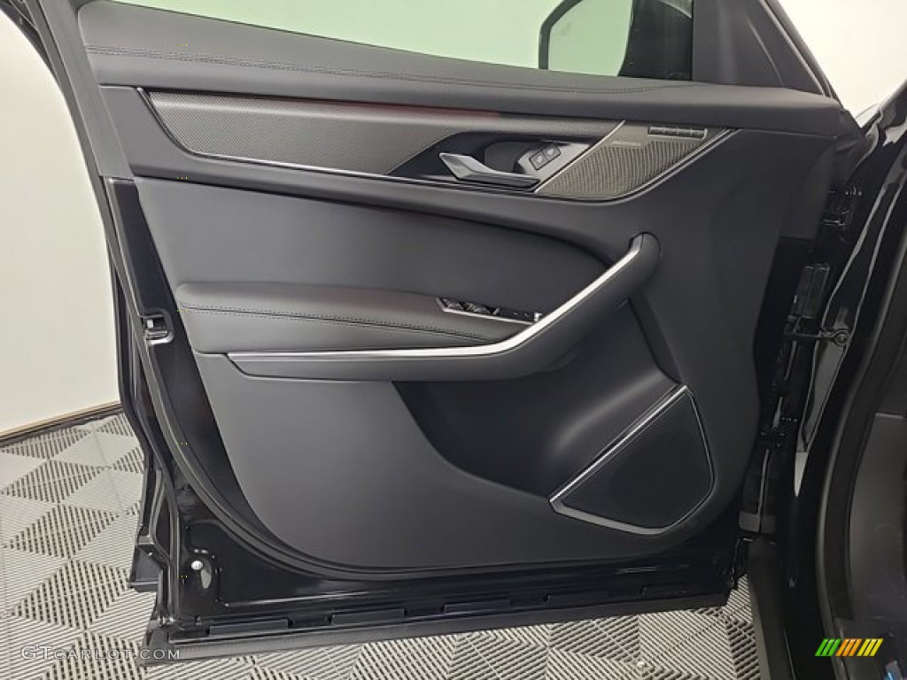 2024 Jaguar F-PACE SVR Ebony/Ebony Door Panel Photo #146344042