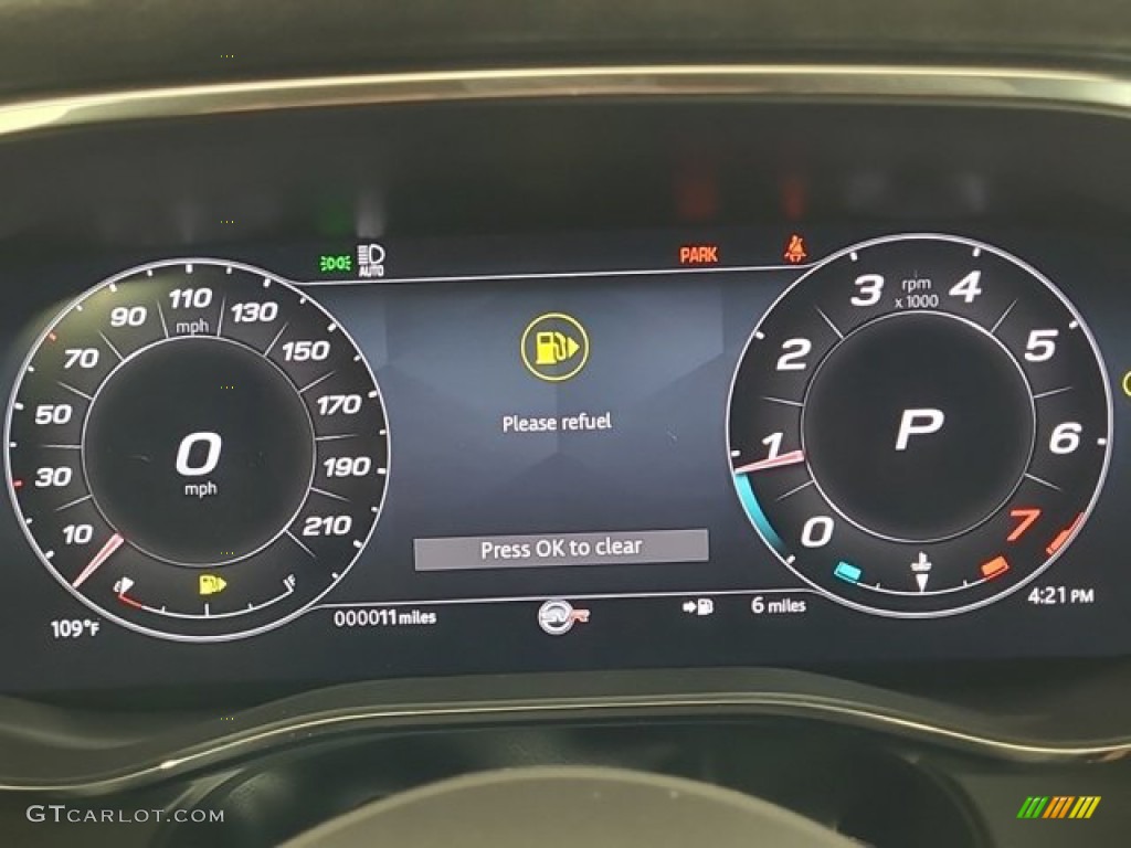 2024 Jaguar F-PACE SVR Gauges Photos