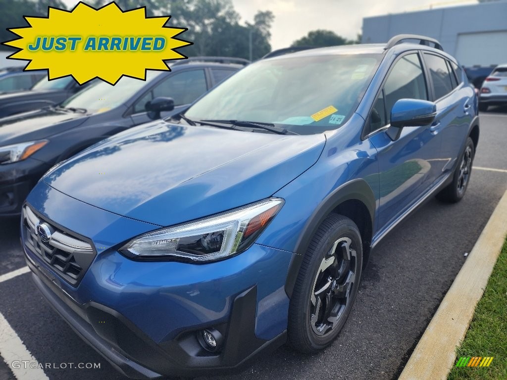 2021 Crosstrek Limited - Horizon Blue Pearl / Black photo #1