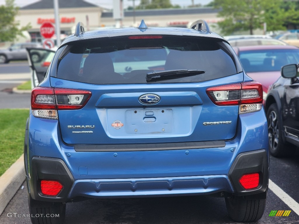 2021 Crosstrek Limited - Horizon Blue Pearl / Black photo #4