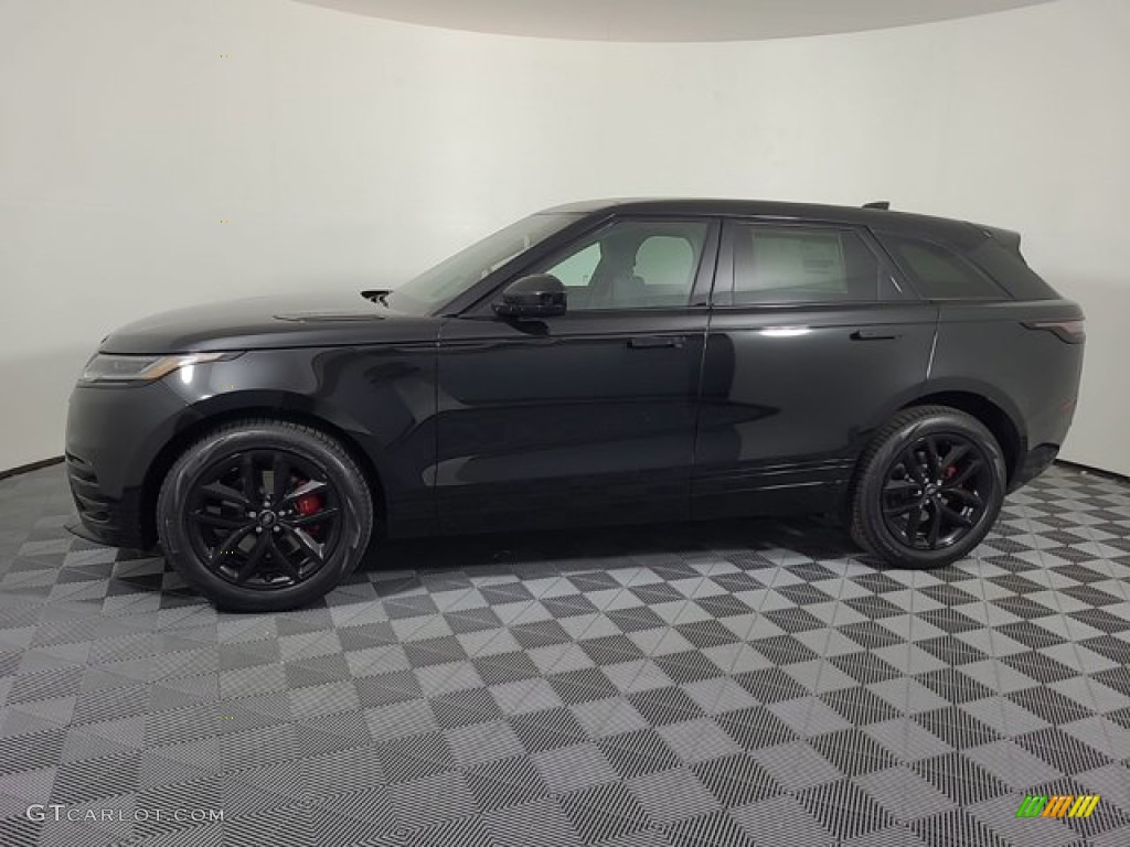 Santorini Black Metallic 2024 Land Rover Range Rover Velar Dynamic SE Exterior Photo #146344387