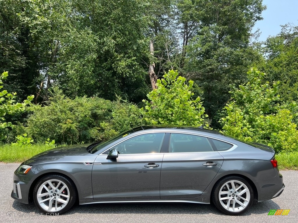 Daytona Gray Metallic 2021 Audi S5 Sportback Premium Plus quattro Exterior Photo #146344507