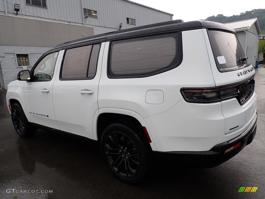 2023 Grand Wagoneer Obsidian 4x4 - Bright White / Global Black photo #3