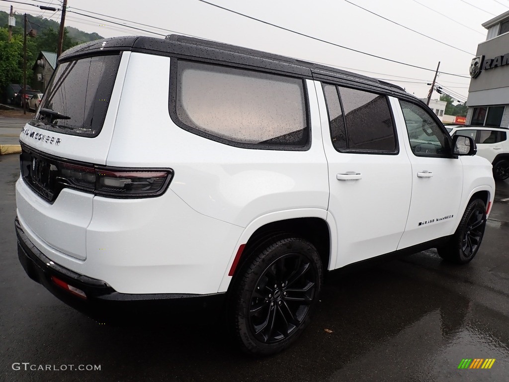 2023 Grand Wagoneer Obsidian 4x4 - Bright White / Global Black photo #6