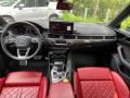 2021 Audi S5 Sportback Magma Red Interior Dashboard Photo