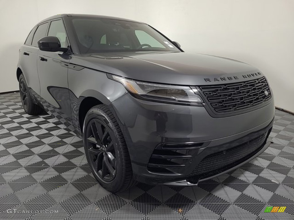 Carpathian Gray Metallic 2024 Land Rover Range Rover Velar Dynamic SE Exterior Photo #146345077