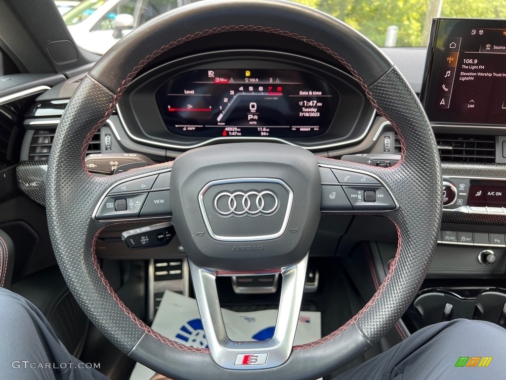 2021 Audi S5 Sportback Premium Plus quattro Steering Wheel Photos