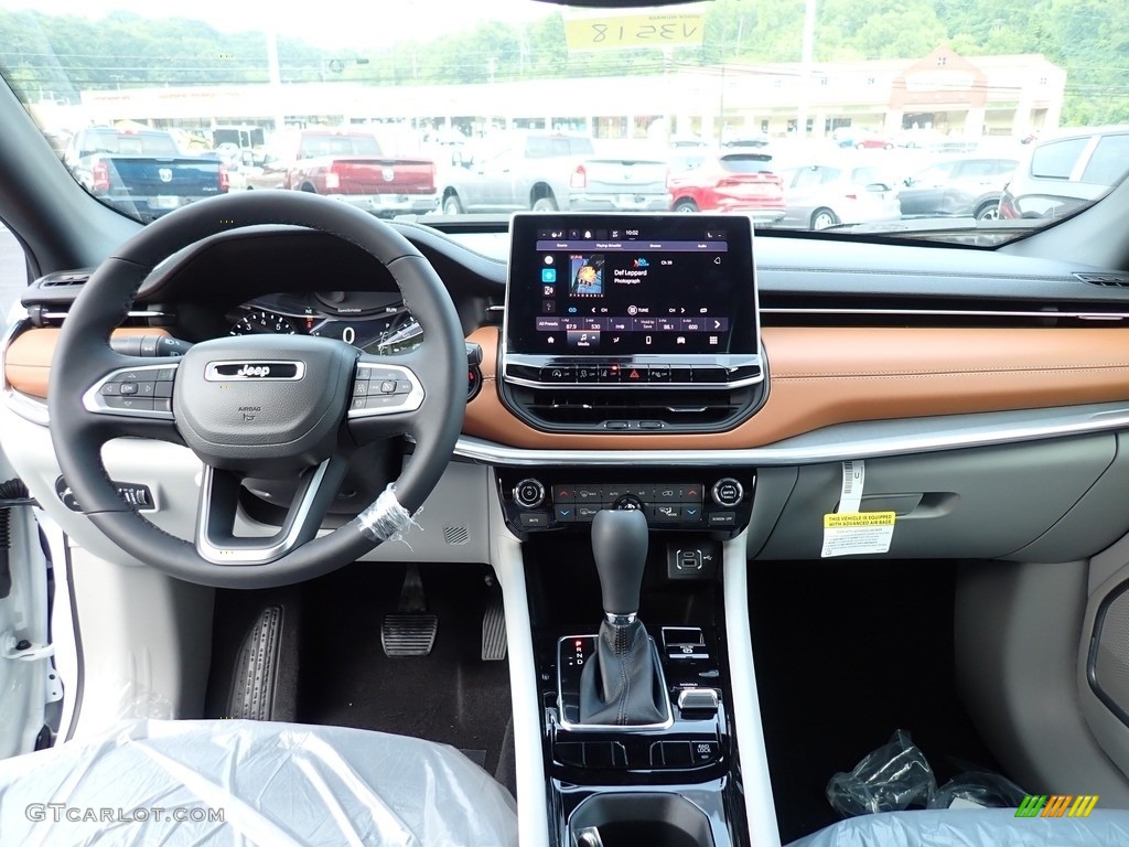 2023 Jeep Compass Limited 4x4 Steel Gray Dashboard Photo #146345263